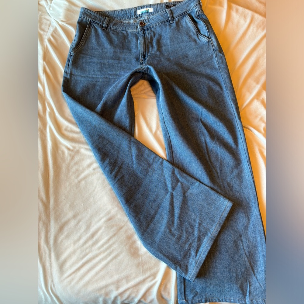 MAVI Jeans, High rise, wide leg, cotton blend
